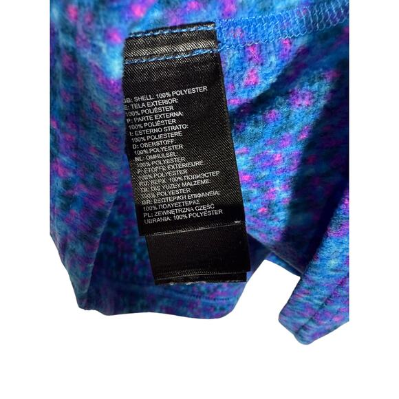 The North Face Activewear Women Pullover Blue quarter Zip Medium Long Sleeve Top - Picture 3 of 6